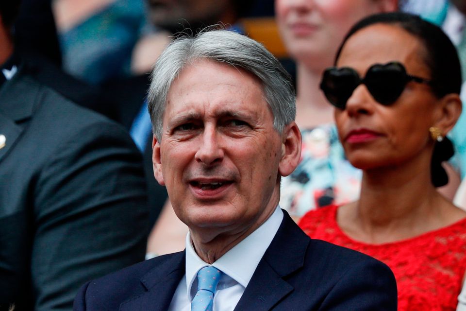  Philip Hammond said he didn't want companies to prepare for No Deal