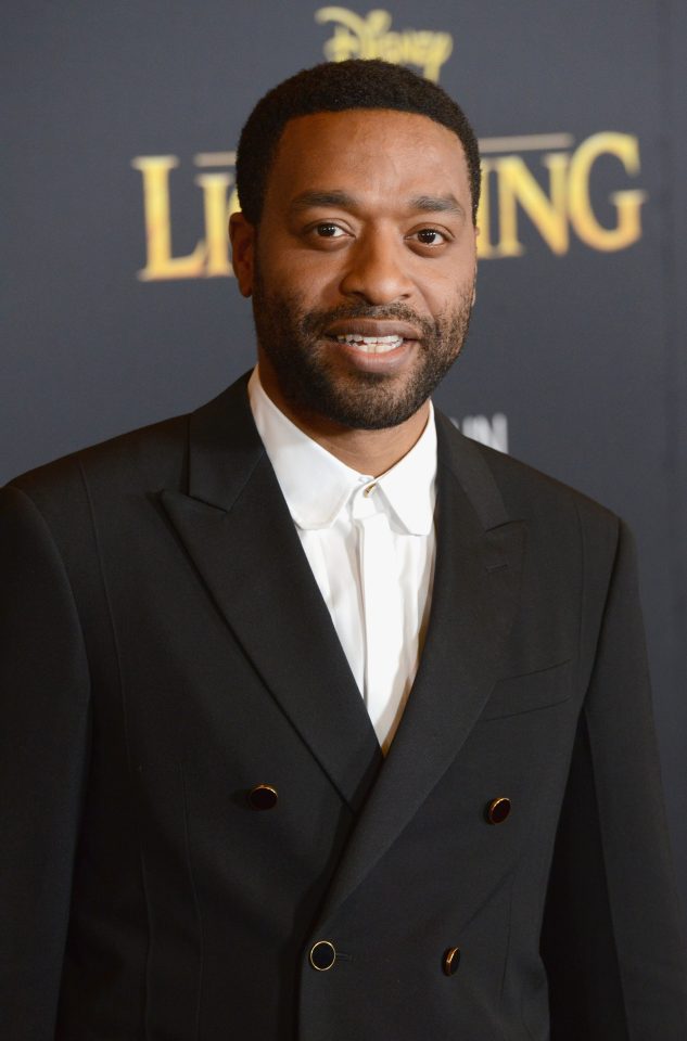  British actor Chiwetel Ejiofor plays Scar in the family flick