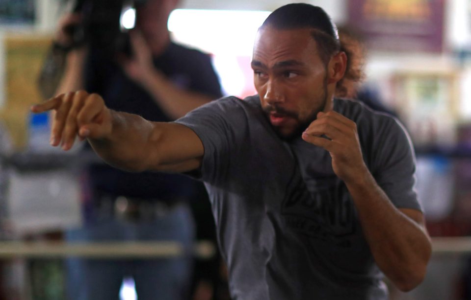  Keith Thurman defends his WBA welterweight title against the Filipino icon