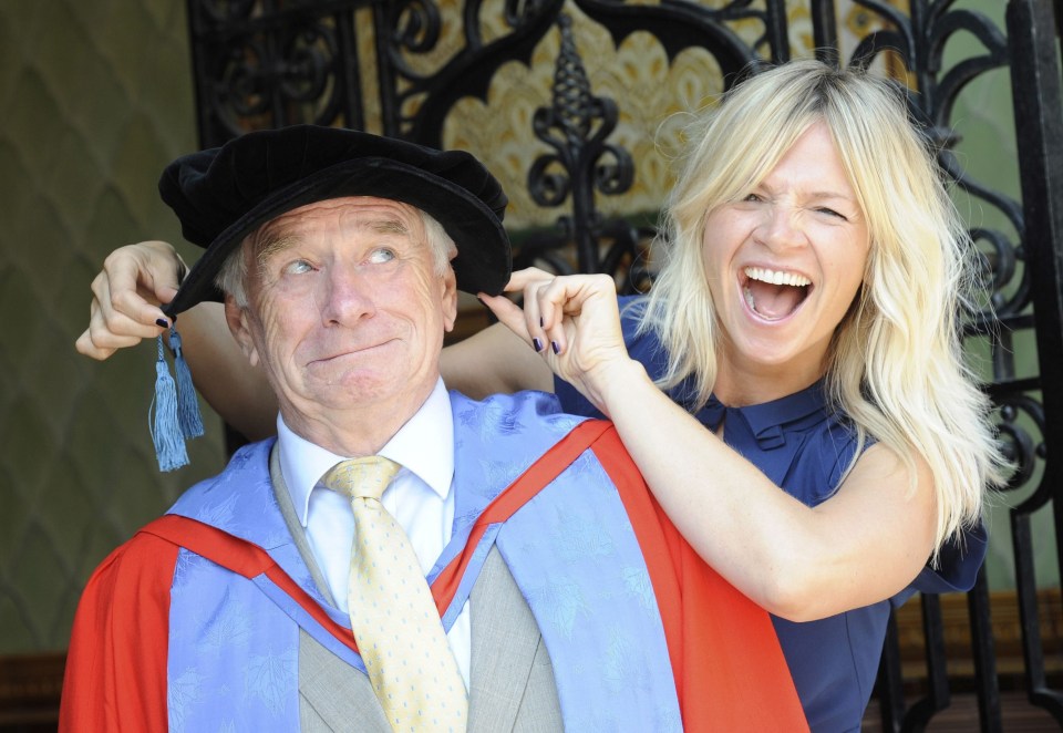 Johnny Ball appeared on Strictly in 2002, with daughter Zoe now hosting the spin-off show