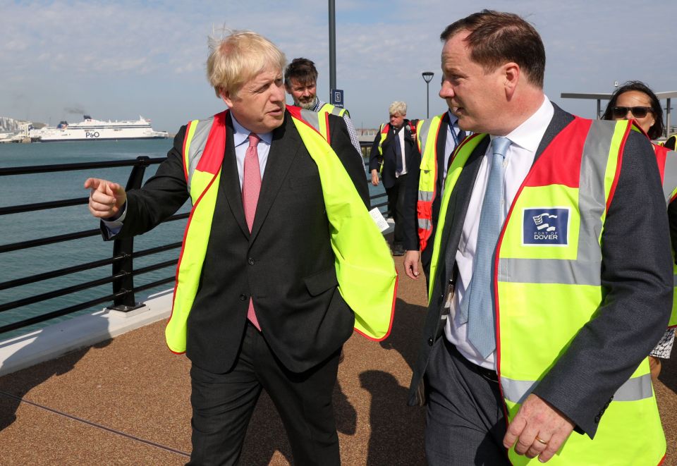  Charlie Elphicke on the campaign trail with Boris Johnson