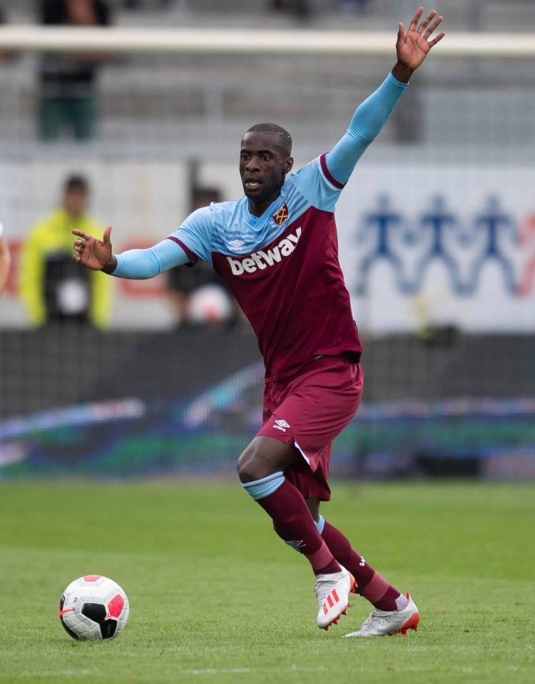  West Ham star Pedro Obiang is wanted by Bologna and Sassuolo