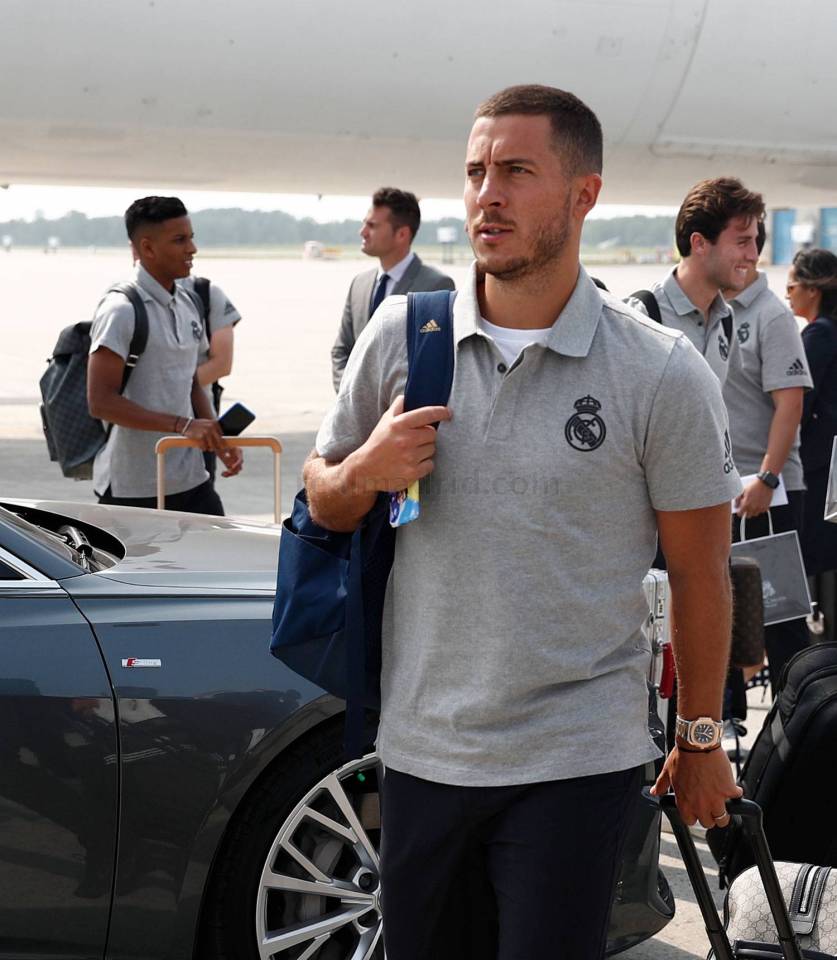  Eden Hazard says he is not a 'boy' anymore and he will cope with the pressure of Real Madrid fans