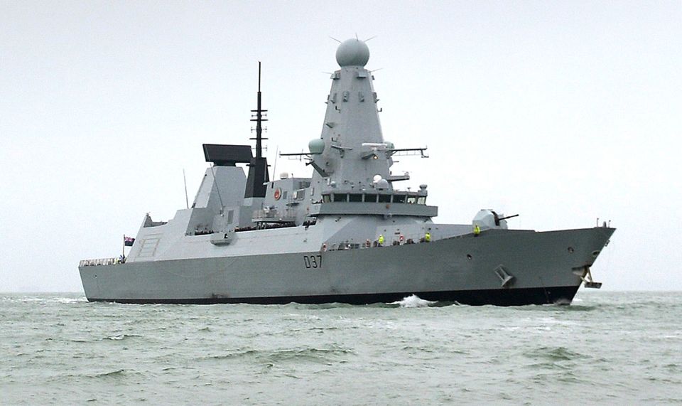  HMS Duncan, a Type 45 Destroyer, heading to the Gulf as Iran threatens to disrupt shipping