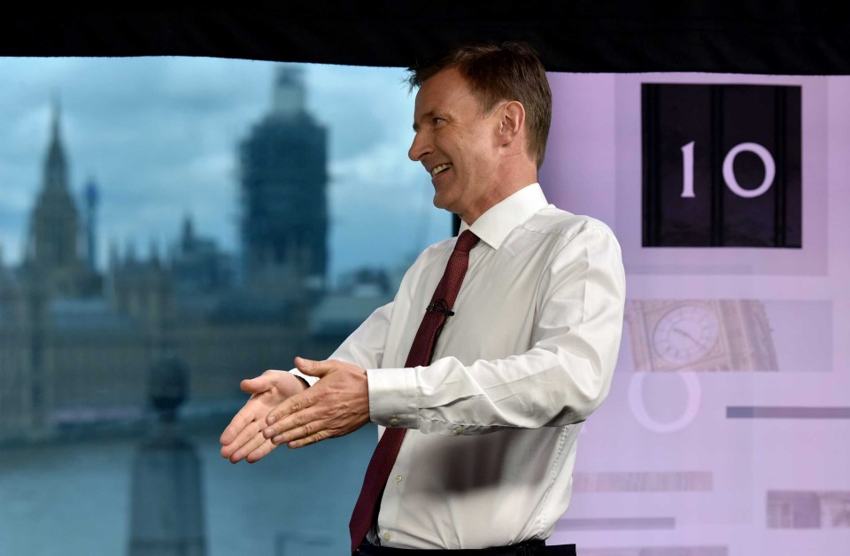  Jeremy Hunt refused to say when Britain will leave the EU