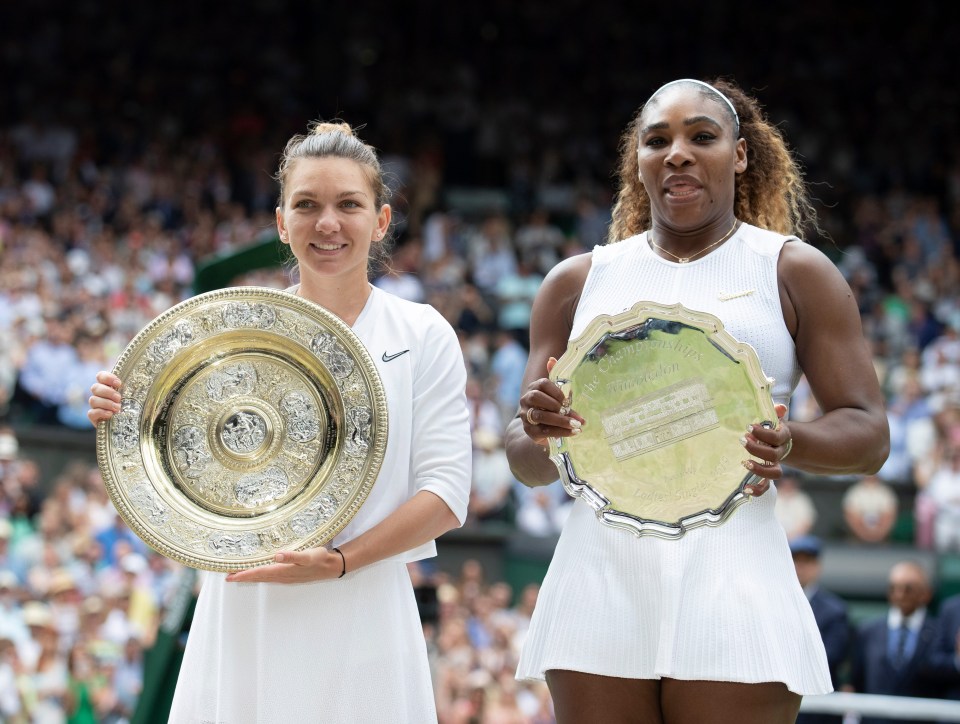 Halep rose to the occasion magnificently at Centre Court with a crowd with plenty of Romanian voices in it