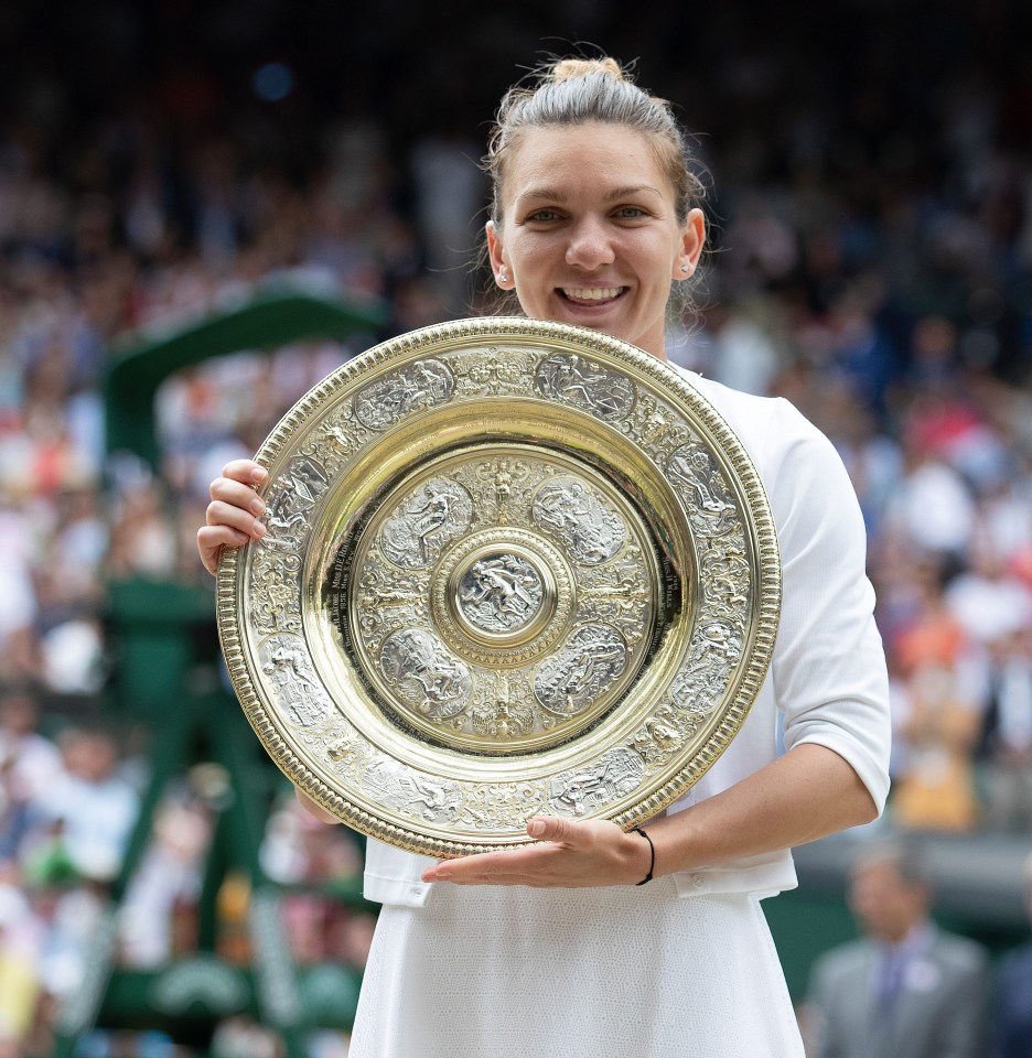 Simona Halep defeated American Serena Williams to be crowned Wimbledon champion