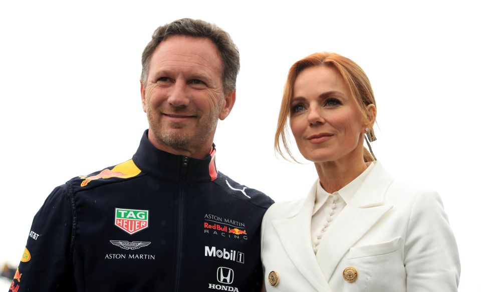  Geri has been married to Christian Horner since 2015