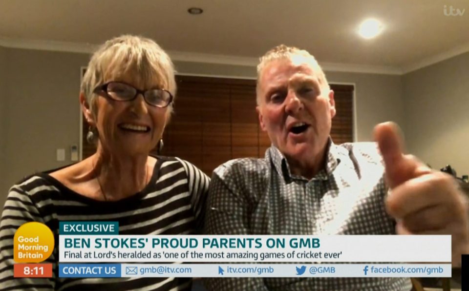  Ben's parents Deborah and Ged have expressed how proud they are of their son