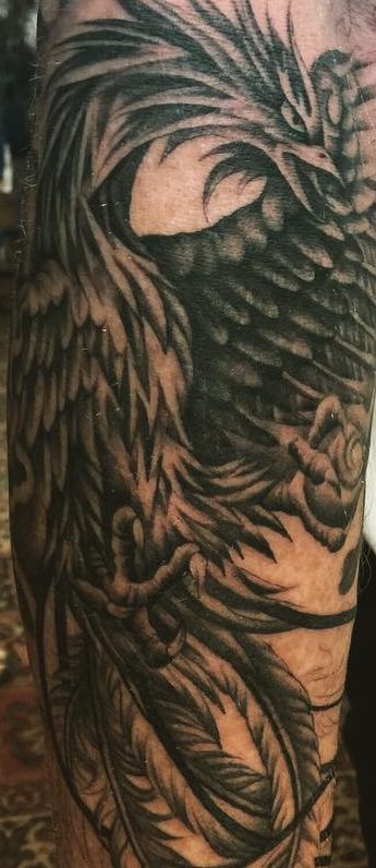  Ben has risen just like the phoenix tattooed on his arm after his World Cup heroics