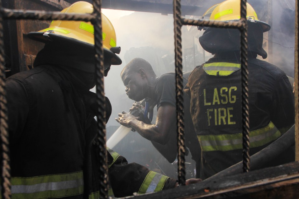  Firefighters in Lagos, Nigeria