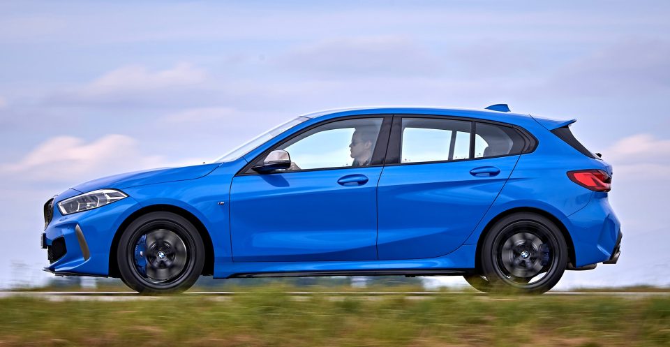  There are five different engines ranging from the base 1.5-litre 118i petrol to the 2-litre 118d diesel (60mpg) and on to the range-topping M135i that packs BMW’s most powerful turbocharged 2-litre petrol