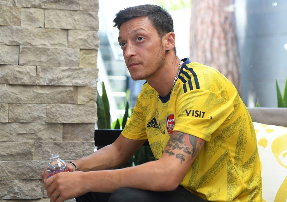  Arsenal playmaker Mesut Ozil earns around £350k a week but only started 20 games for Arsenal last term