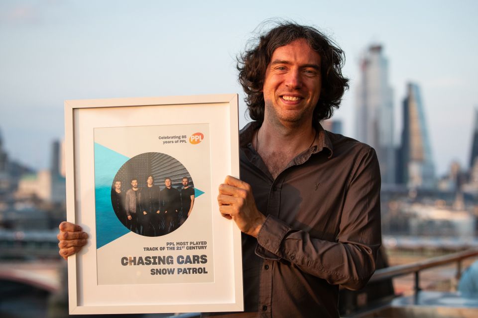  Snow Patrol's track Chasing Cars is now the most played song of the 21st Century