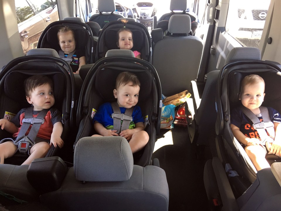  Super-dad Chad converted a van in order for the whole family to travel together