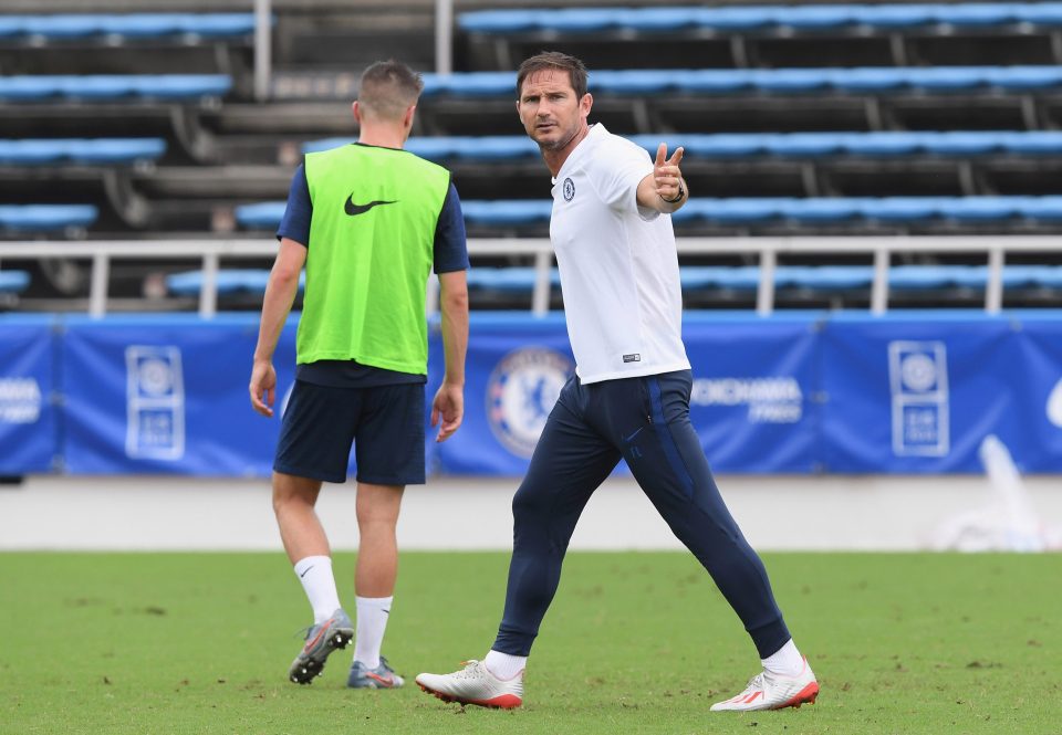  Lampard is currently getting to know his squad in Ireland