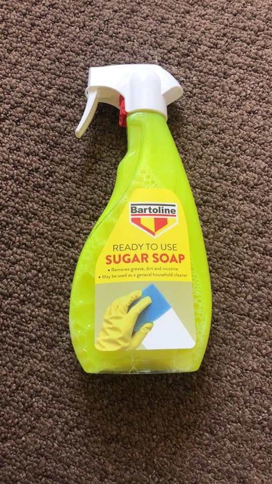  One mum has taken to Facebook to praise Bartoline's sugar soap spray for getting pen marks off walls