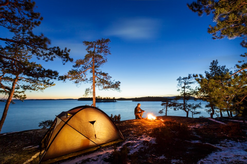  You can feel at ease camping in one of the world's safest countries