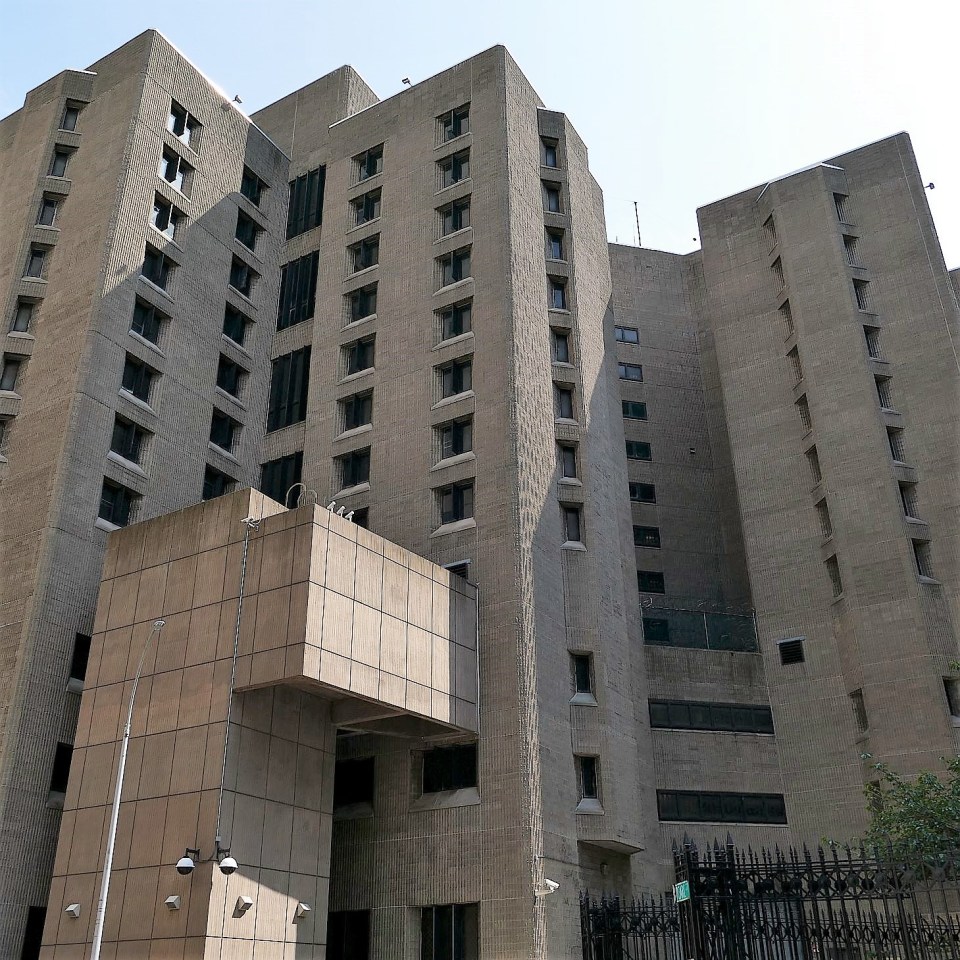 Epstein is being held at the Metropolitan Correctional Center in New York ahead of his trial