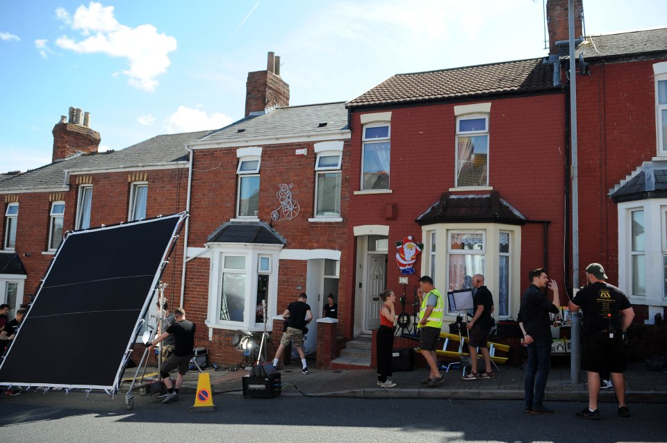  The filming is causing havoc for residents as the cast film the Gavin and Stacey Christmas Special