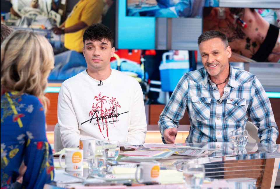  Lewis told Good Morning Britain he started suffering kidney problems when he was 11 – and was diagnosed with kidney disease at 17