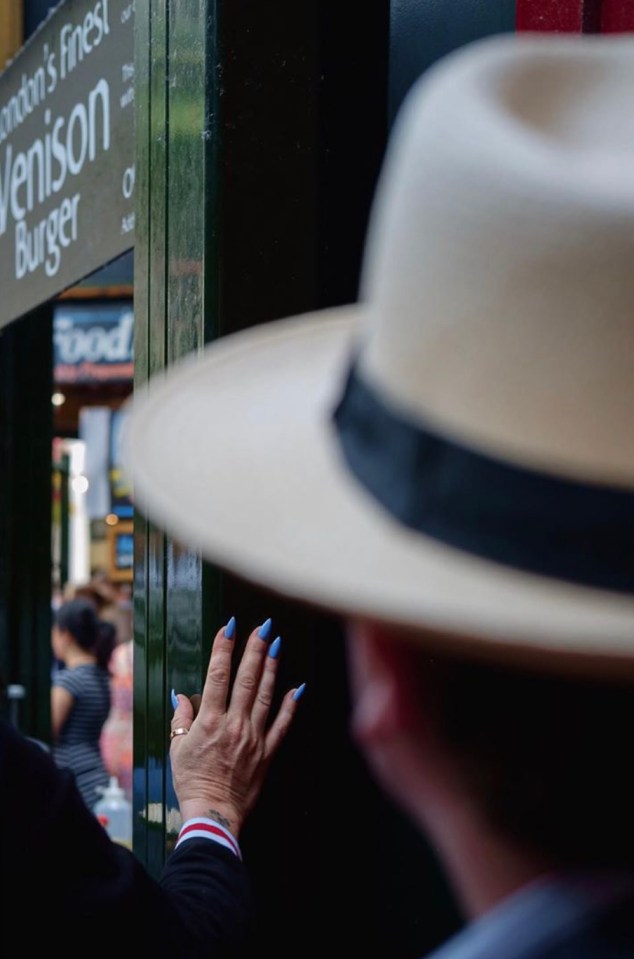 This intriguing shot was captured in Borough Market, London