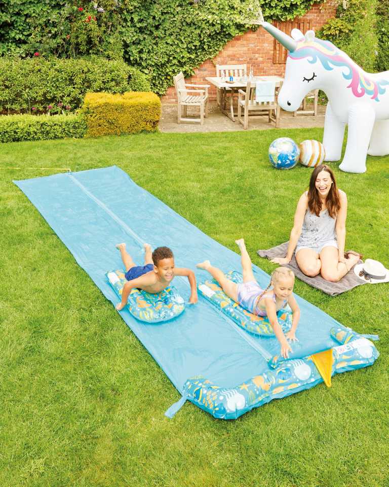  Cool down with Aldi's £13 water slide