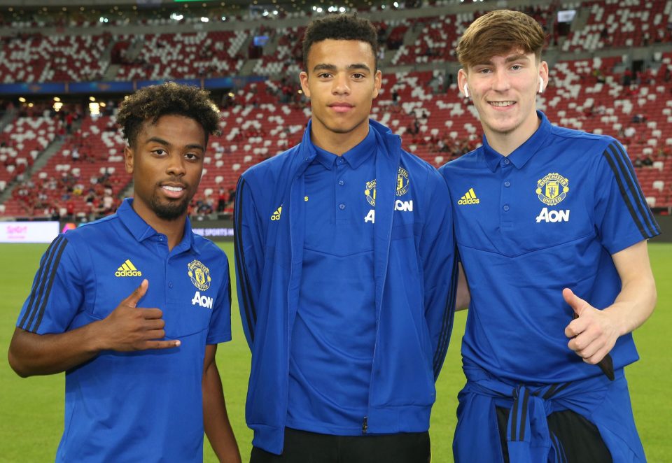  Man Utd's youngsters have been on fire so far this pre-season