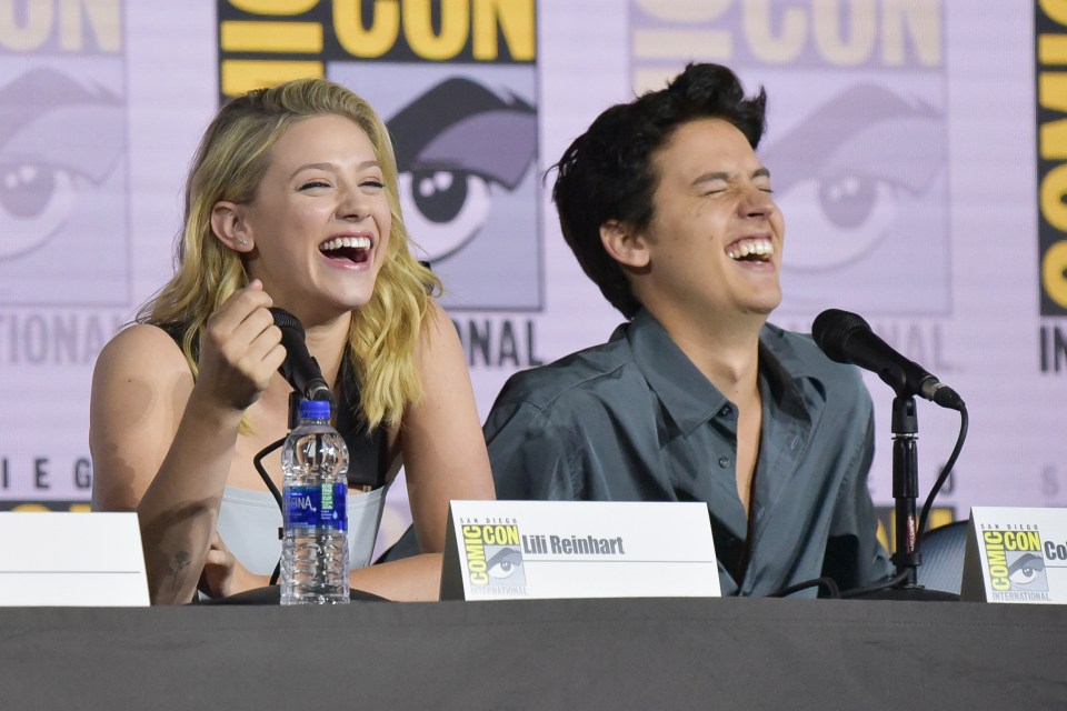  Despite the split, the pair were sat next to each other at San Diego Comic Con as the cast of Riverdale answered fan questions