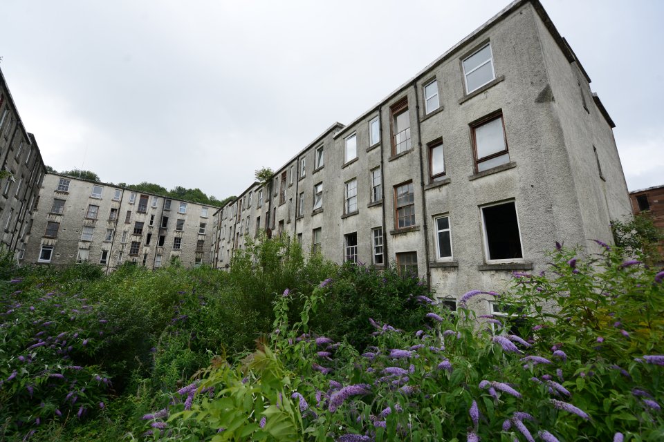  Clune Park in Port Glasgow has been described as a ghost town