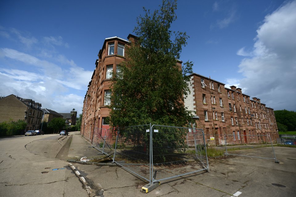  Plans to bulldoze the tenement blocks has resulted in a long and bitter battle between Inverclyde Council and private landlords refusing to sell up