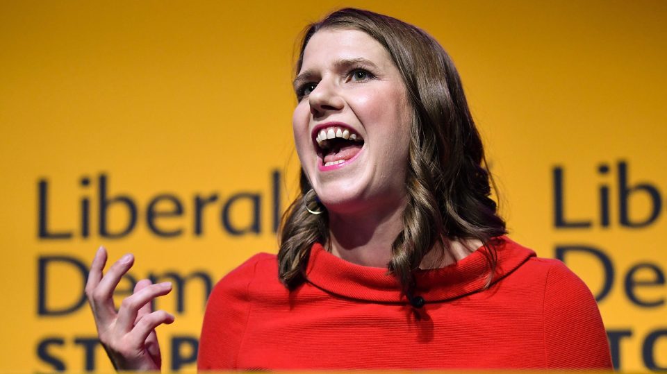  The newly elected leader of the Lib Dems said she is 'ready to take our party into a general election and win it'