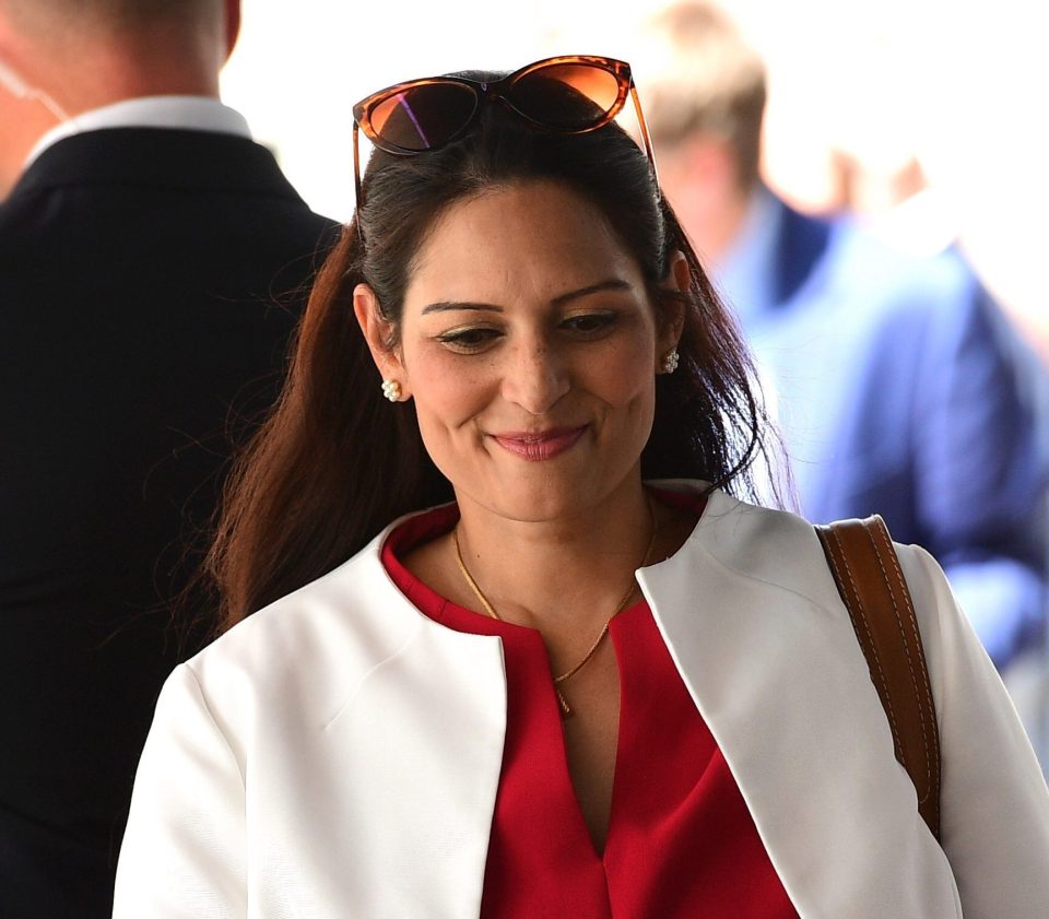  Priti Patel is another of the MPs tipped to take a place on Boris Johnson's diverse top table