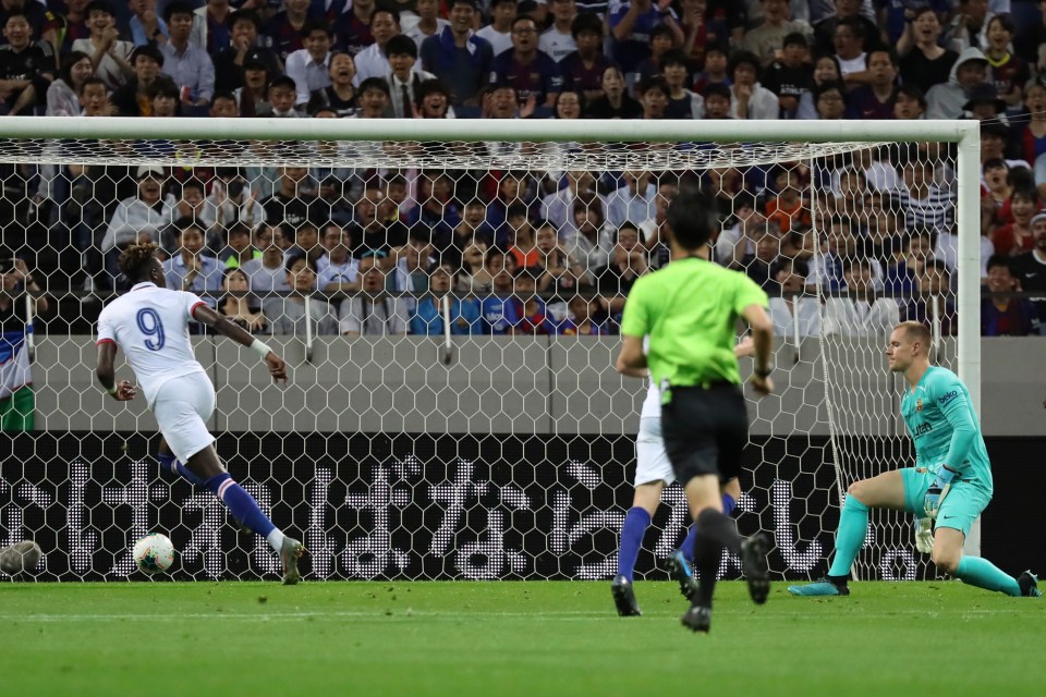  Tammy Abraham had given Chelsea the lead in the first half