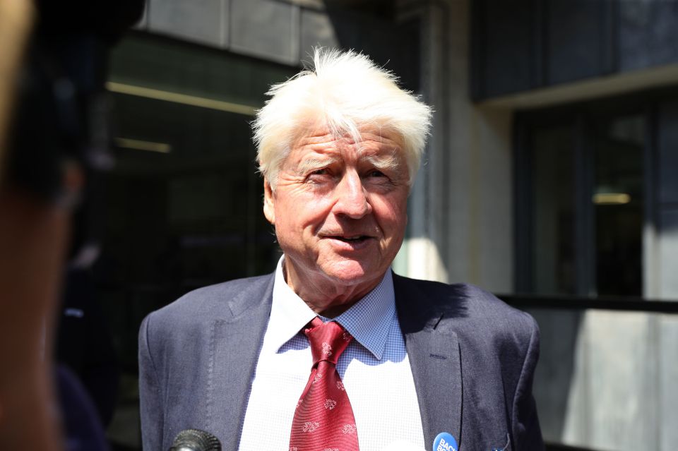  Stanley Johnson is the patriarch to one of the most political families in the UK