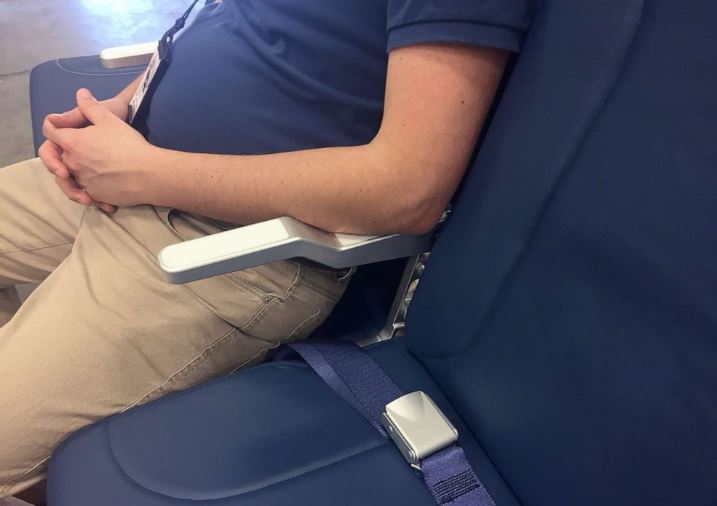  The new design allows the person in the middle seat to get access to the armrests