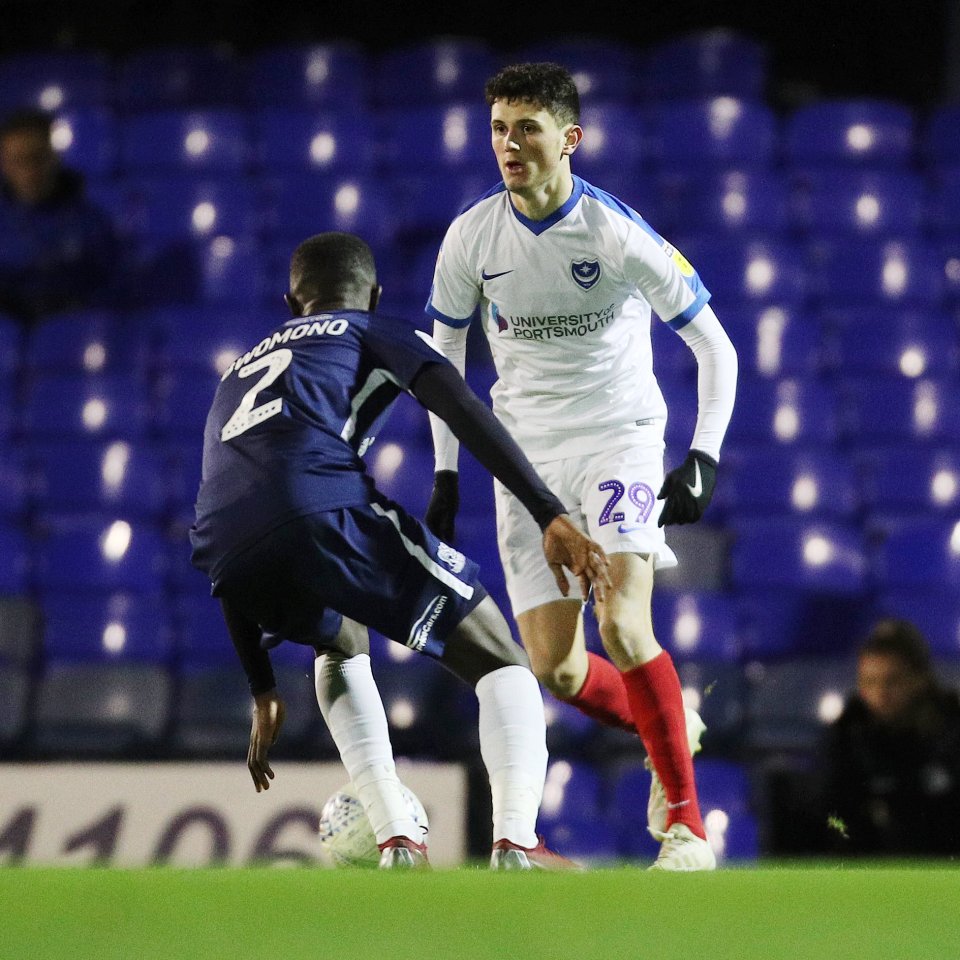  Chelsea and West Ham are on the trail of Portsmouth starlet Leon Maloney - who is also wanted in Holland