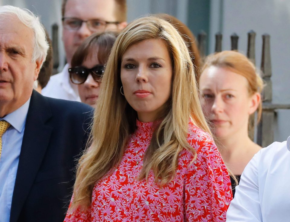  Boris Johnson's girlfriend Carrie Symonds originally wanted to pursue a career as an actress