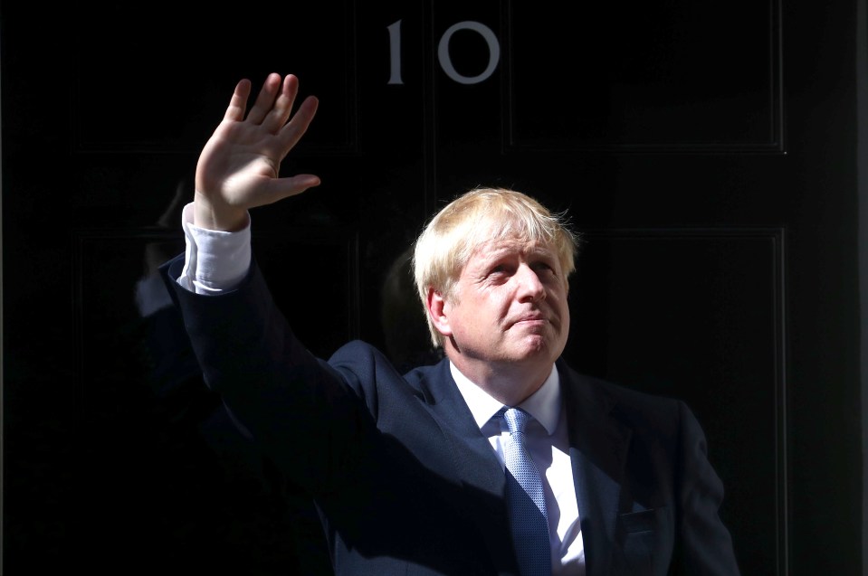  Boris Johnson entered No10 as Prime Minister on Wednesday