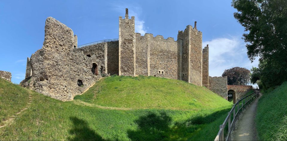  Framlingham's castle on the hill is the inspiration for one of Ed's hits