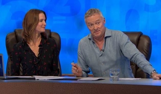  Rory Bremner and Susie Dent giggled at the risque word