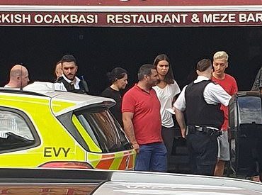  Mesut Ozil abandoned his car and darted into nearby Turkish restaurant after knife-wielding car-jackers attacked him in North London yesterday afternoon