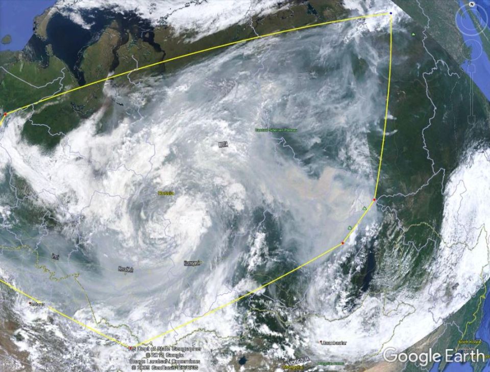  The fires created a 'smoke lid' over the Northern Hemisphere