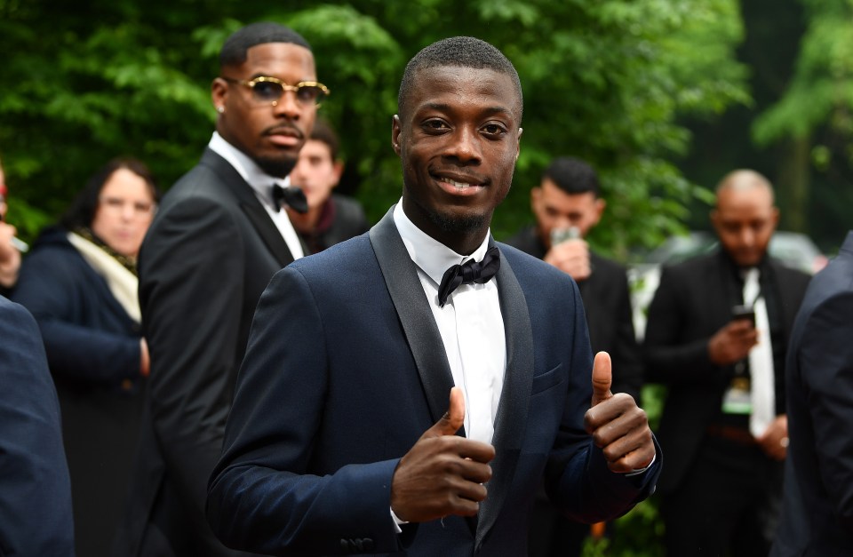  Nicolas Pepe's road to success began in north east Paris, where he grew up in a poverty-stricken family of Ivorian migrants