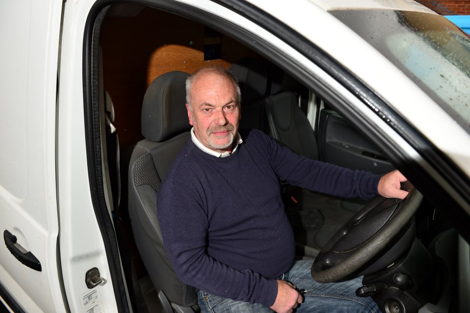  Ray has took the drastic step after tools worth £5,000 were stolen from his van in the past two years