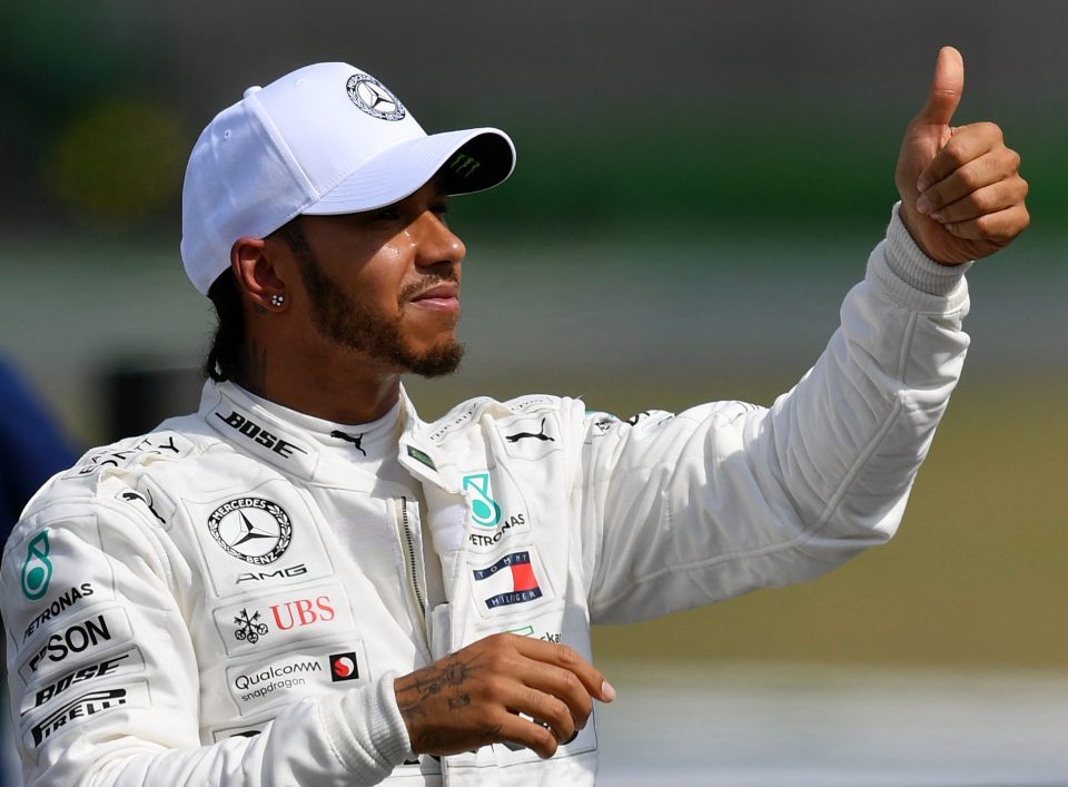  Lewis Hamilton landed pole in Hockenheim despite feeling sick