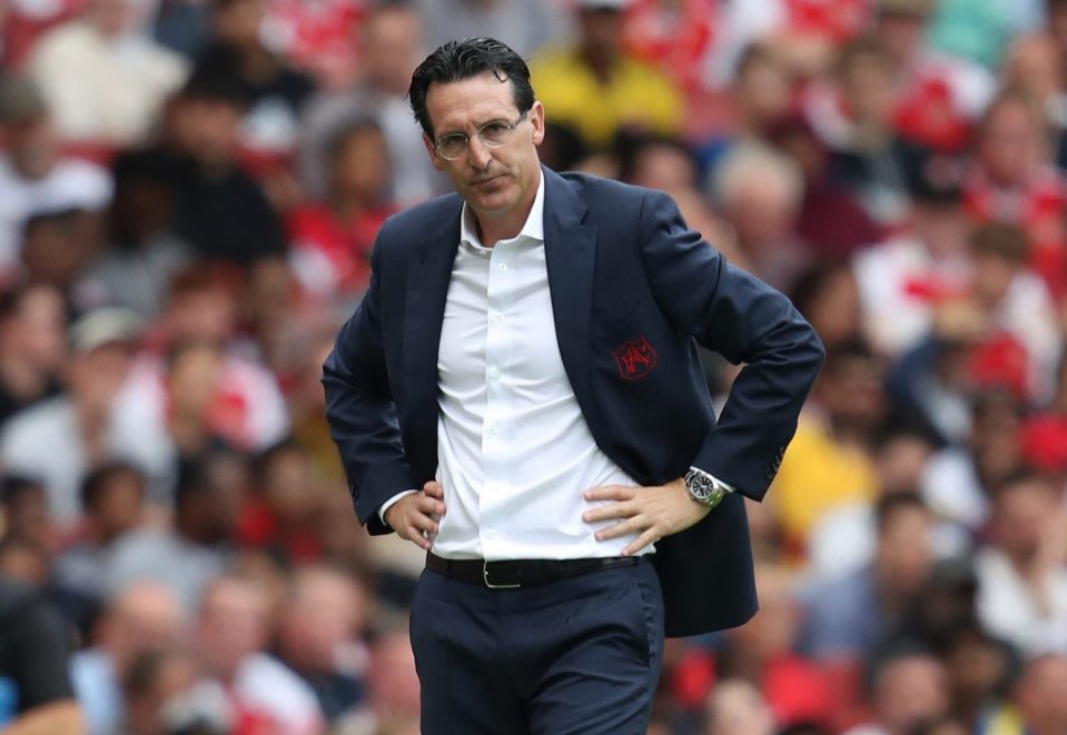  Unai Emery knows he has to bolster his defence if he wants to challenge for a top four finish in the Premier League