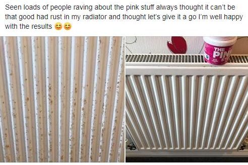  One woman has revealed how she transformed her rusty radiator