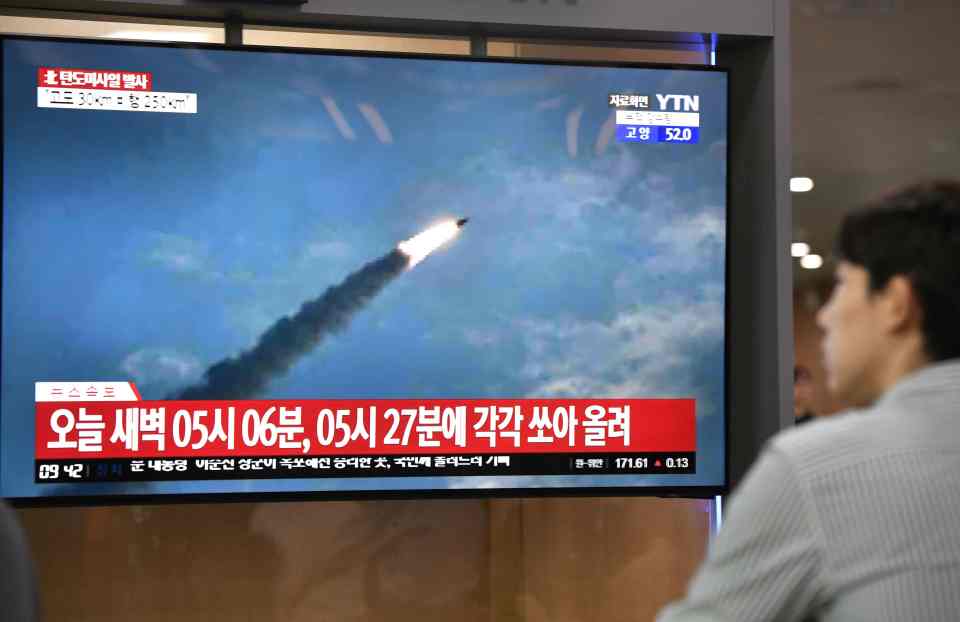  South Korea's military said North Korea conducted its second weapons test in less than a week on Wednesday, July 31