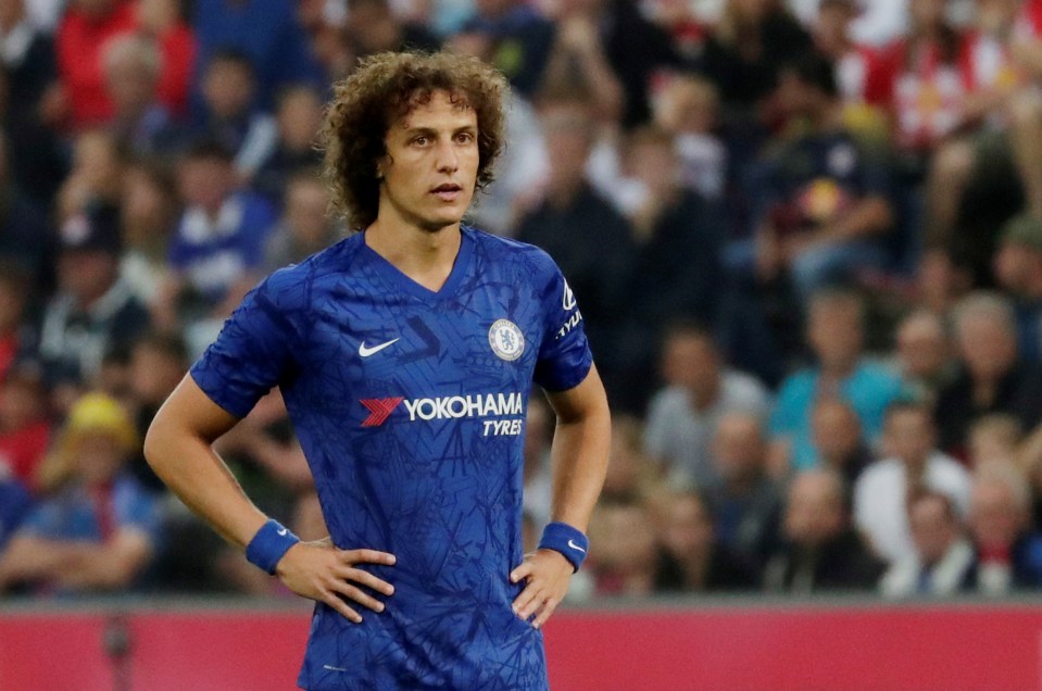  David Luiz had a poor night despite Chelsea dominating